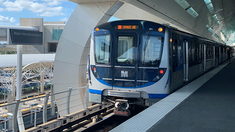 metrorail train