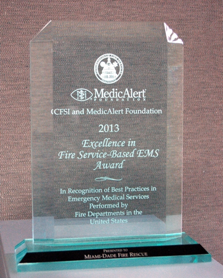 Excellence in Fire Service-Based EMS Award