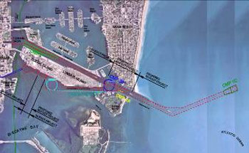 Port of Miami Map