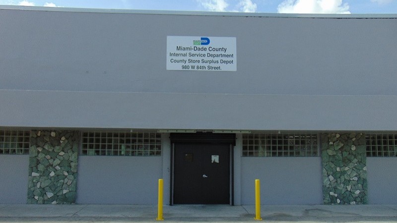 Exterior of Miami-Dade County Store County Store