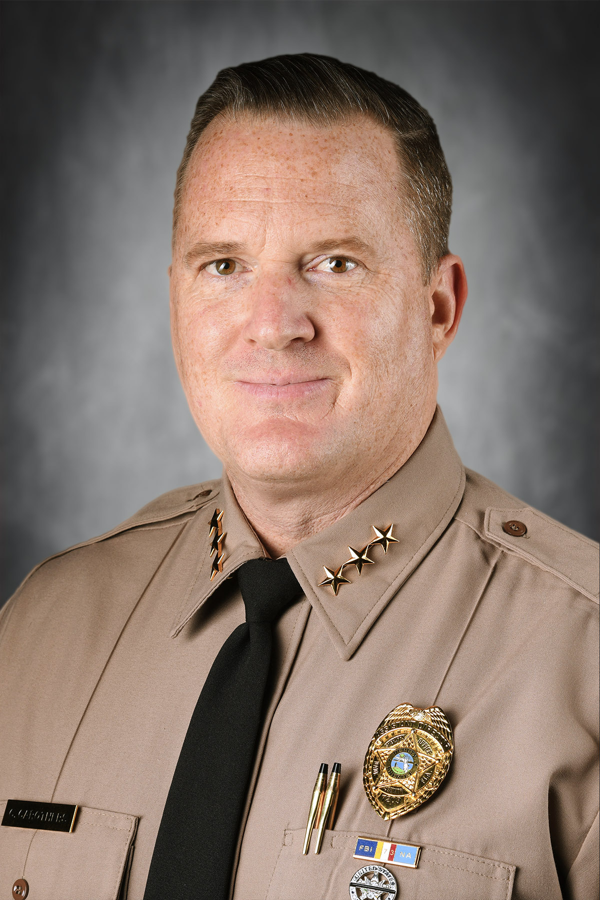 Undersheriff Christopher Carothers headshot